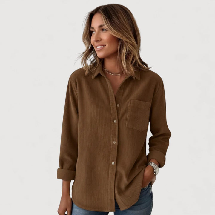 JADE – CAMISA DE BOTONES DE CORDUROY