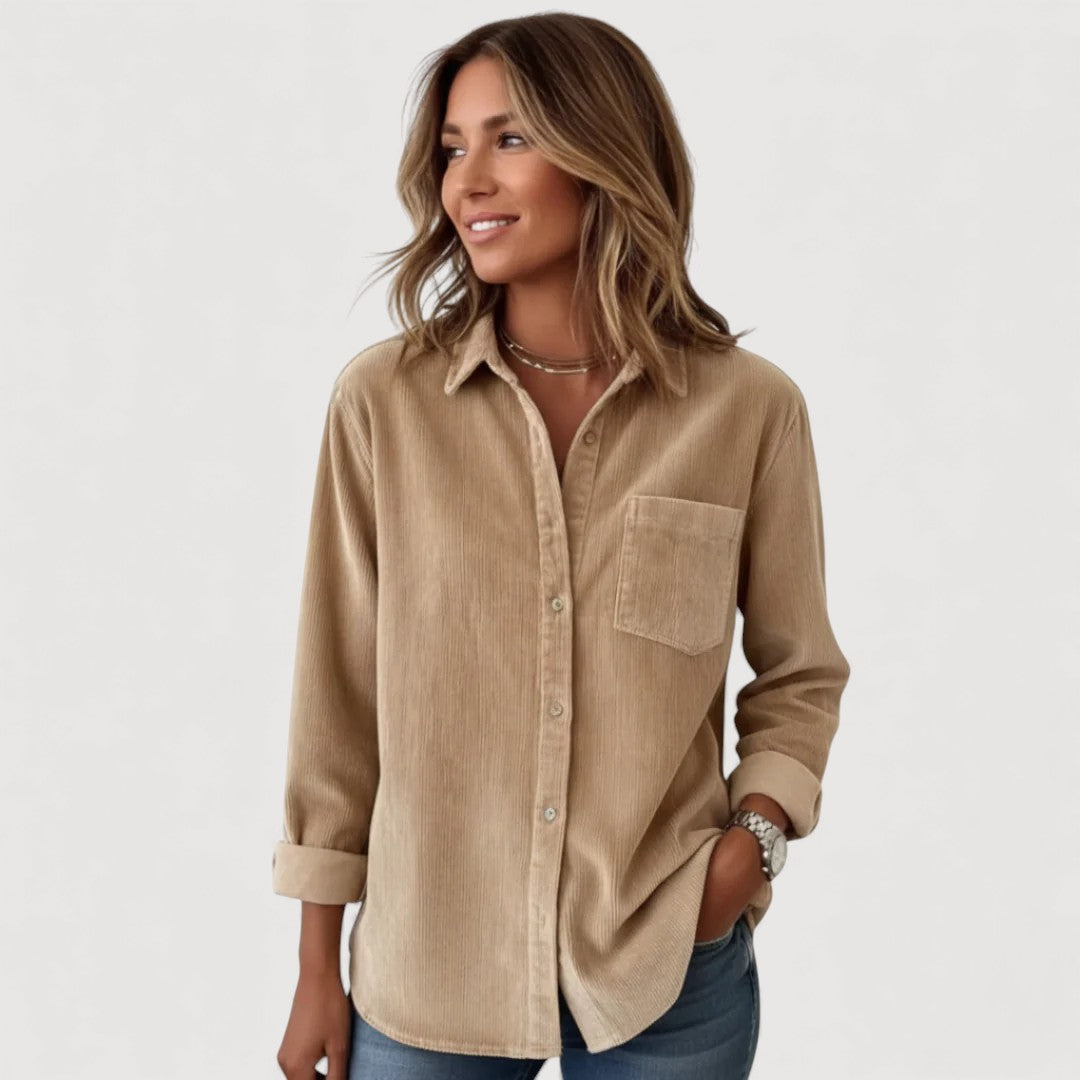 JADE – CAMISA DE BOTONES DE CORDUROY