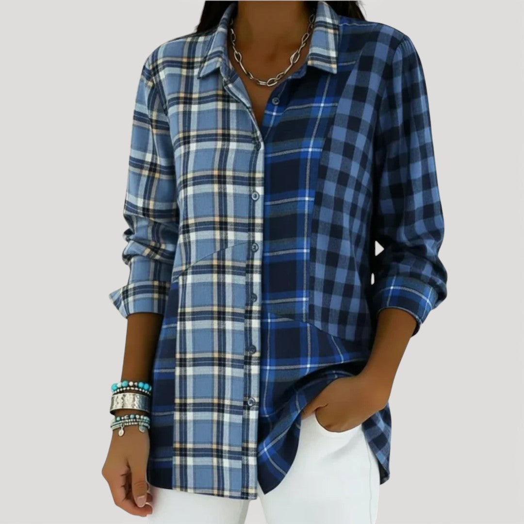 GLYDEL – CAMISA PATCHWORK