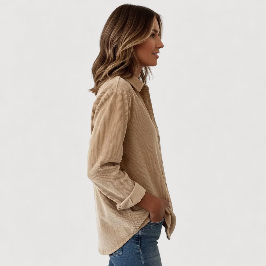 JADE – CAMISA DE BOTONES DE CORDUROY