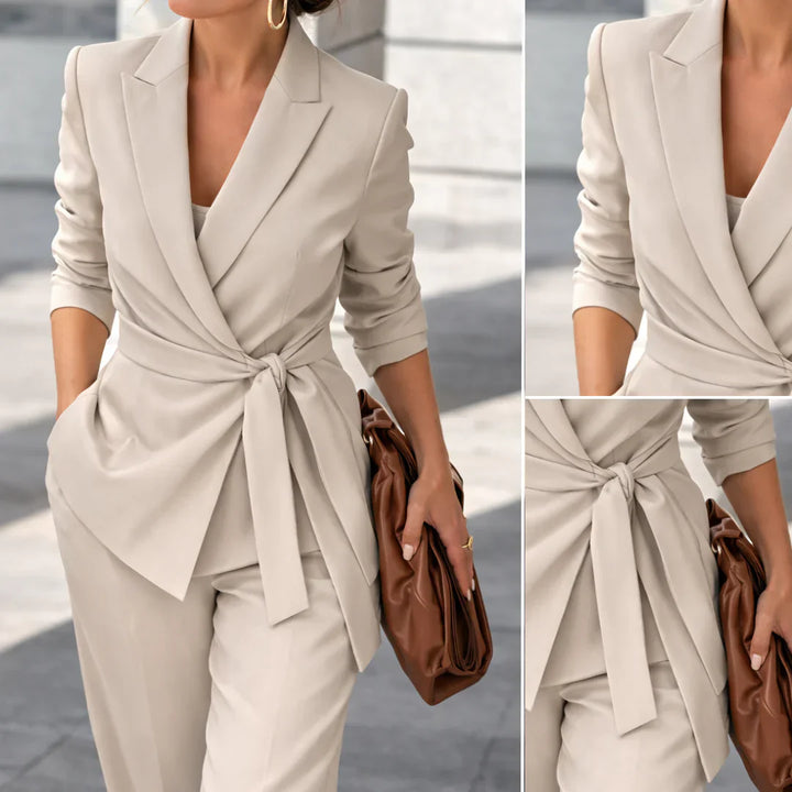 VERÓNICA | ELEGANTE TRAJE DE DOS PIEZAS