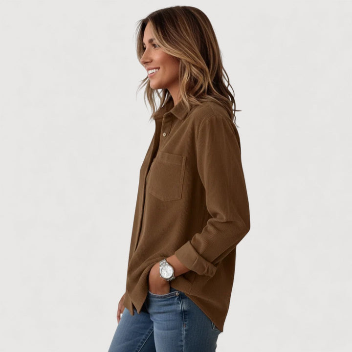 JADE – CAMISA DE BOTONES DE CORDUROY