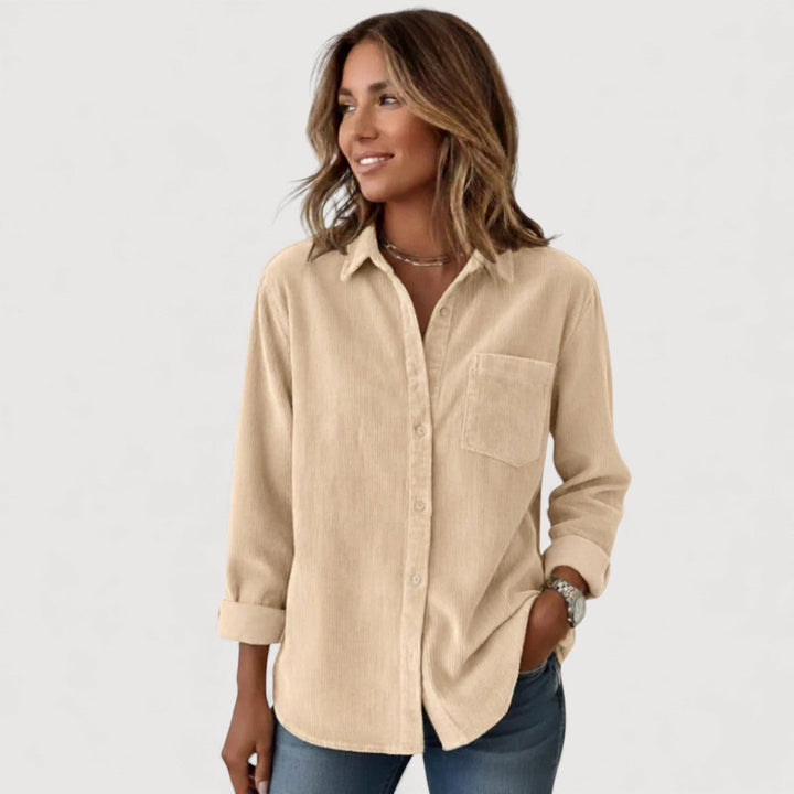 JADE – CAMISA DE BOTONES DE CORDUROY