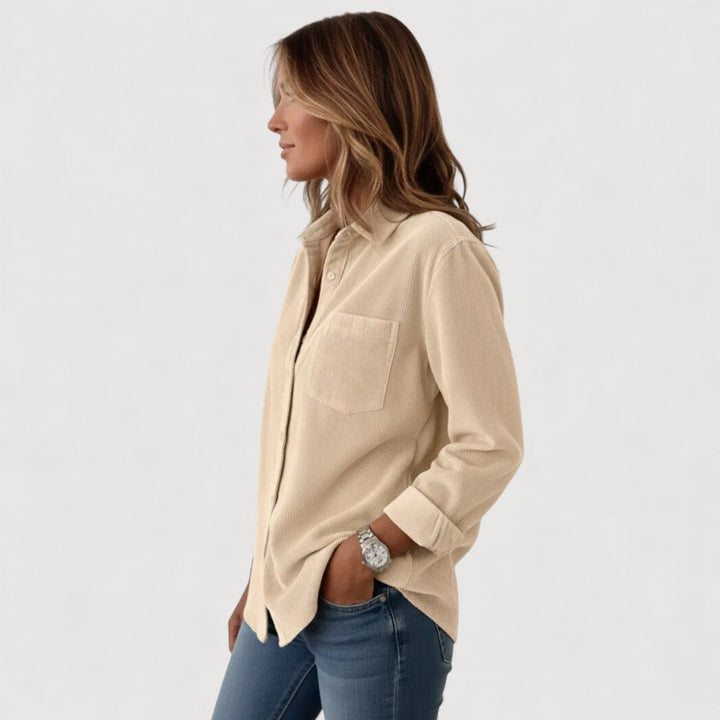 JADE – CAMISA DE BOTONES DE CORDUROY