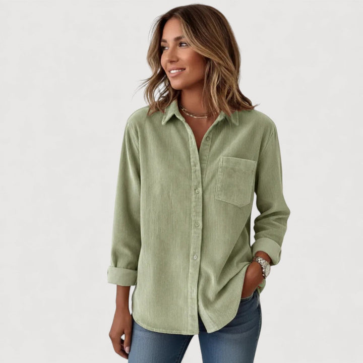 JADE – CAMISA DE BOTONES DE CORDUROY