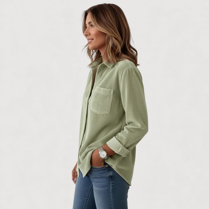 JADE – CAMISA DE BOTONES DE CORDUROY