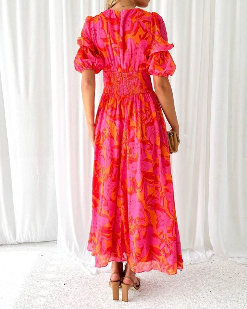 DELACROIX | Vestido Maxi Resplandor Solar (Edición limitada)